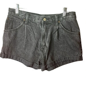 Abercrombie & Fitch Annie High Rise Women’s Denim Shorts Black Size 28/6